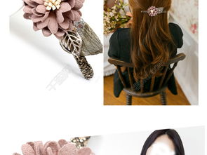 唯美發(fā)飾品淘寶詳情頁設(shè)計與模板免費下載