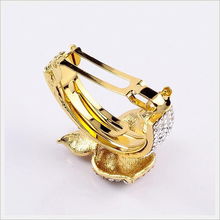 新光飾品韓國流行美發(fā)頭飾 奧地利水晶盤發(fā)頭飾引領(lǐng)時尚潮流